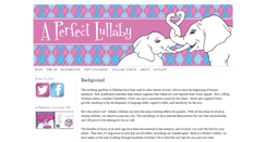 Desktop Screenshot of aperfectlullaby.com